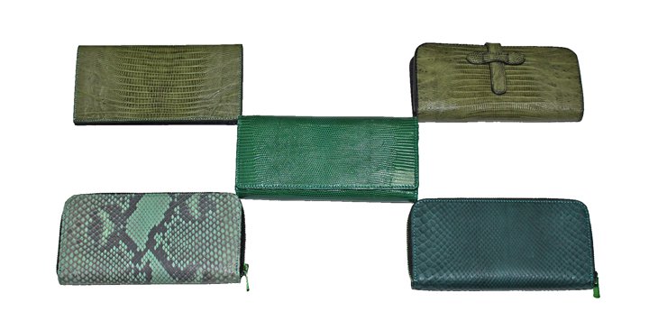 財布と風水 開運に緑色の財布