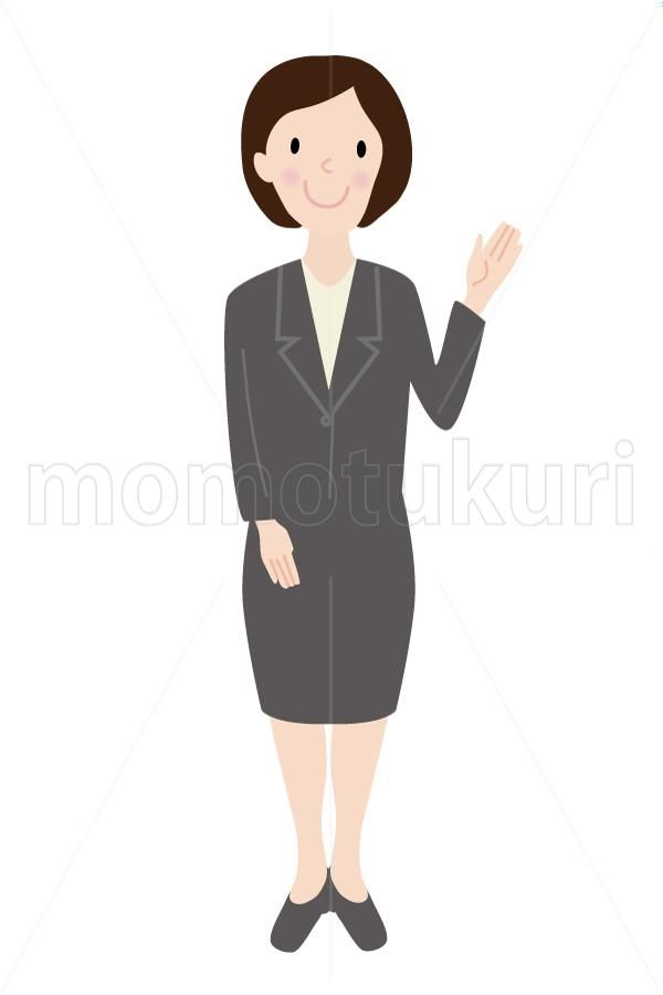 99yenから390yen素材sozai 女性 おススメ おすすめ ビジネス 仕事 イラスト9 頬が赤い