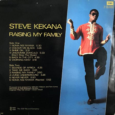 Steve Kekana / Raising My Family - silencia music store