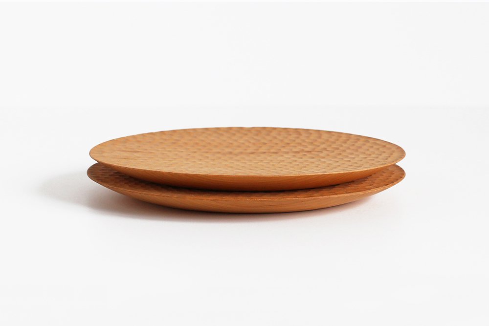 高塚和則/さくらのパン皿（直径24cm） - BOWKNOT