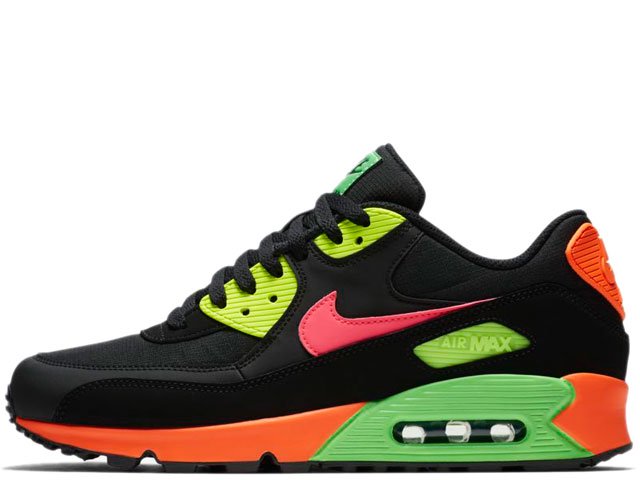 Nike Air Max 90 Neon Black Racer Pink Hyper Crimson ナイキ エア