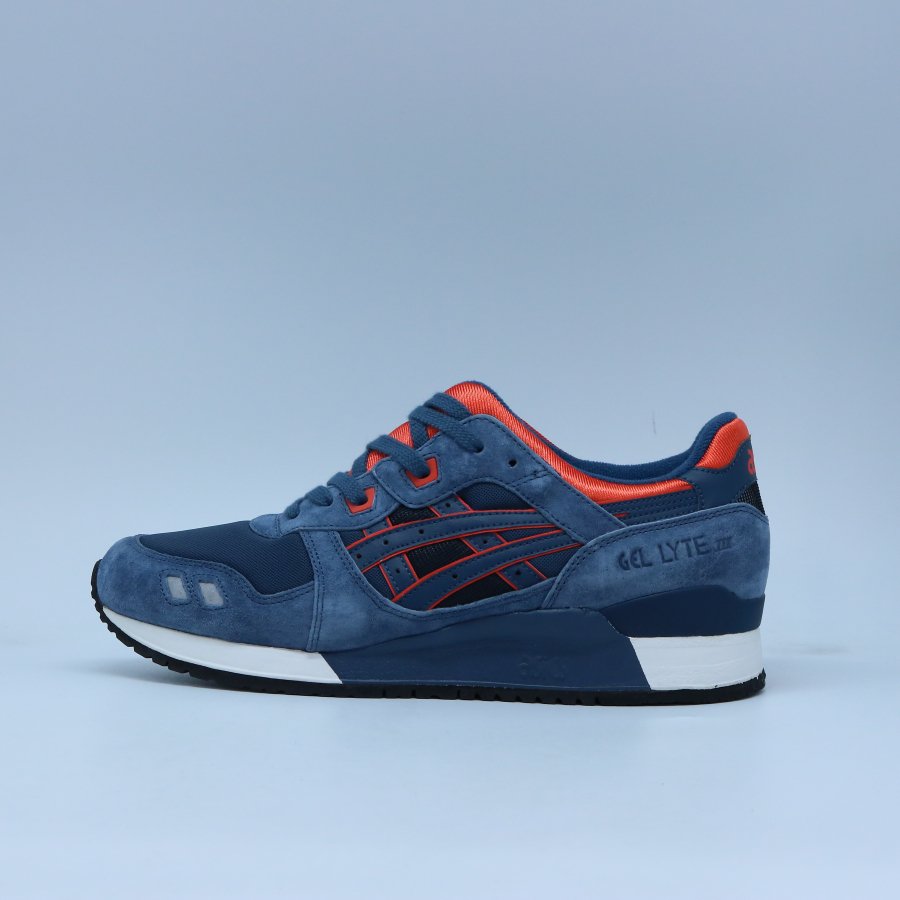 navy blue asics gel lyte iii