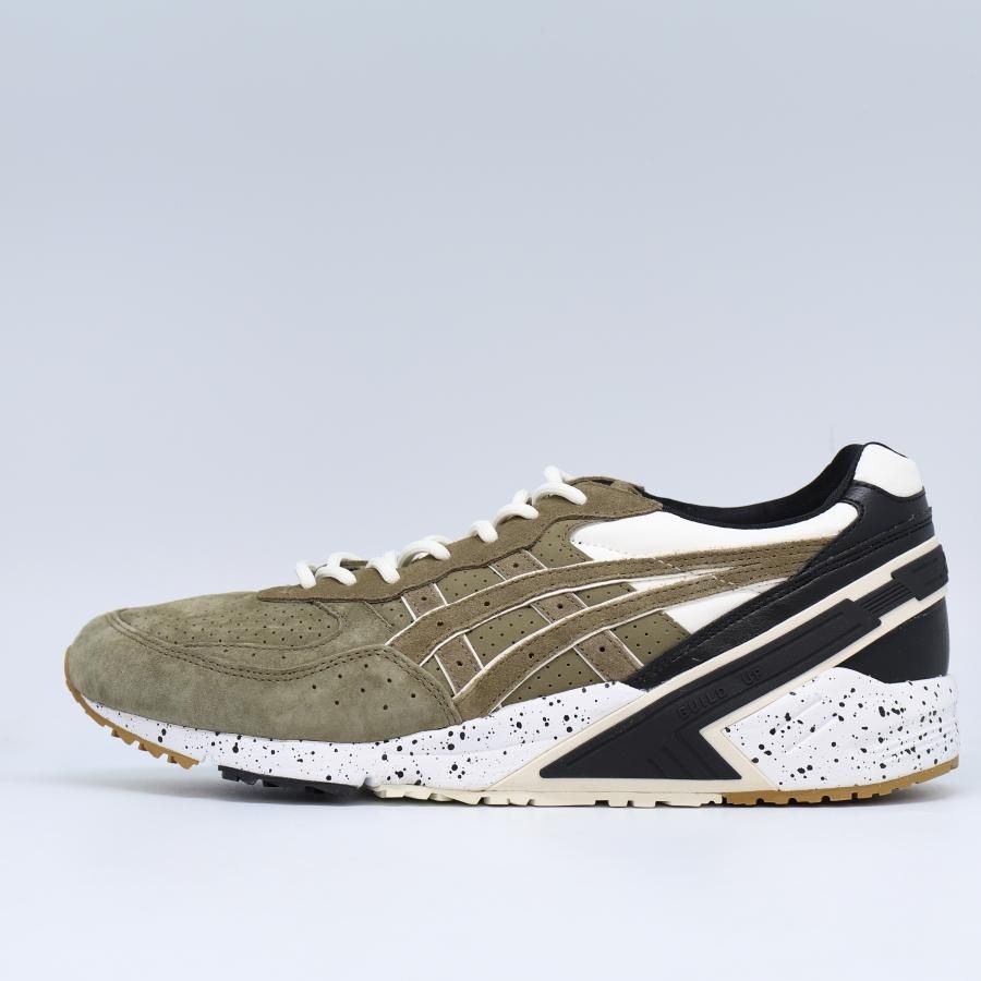 asics tiger olive