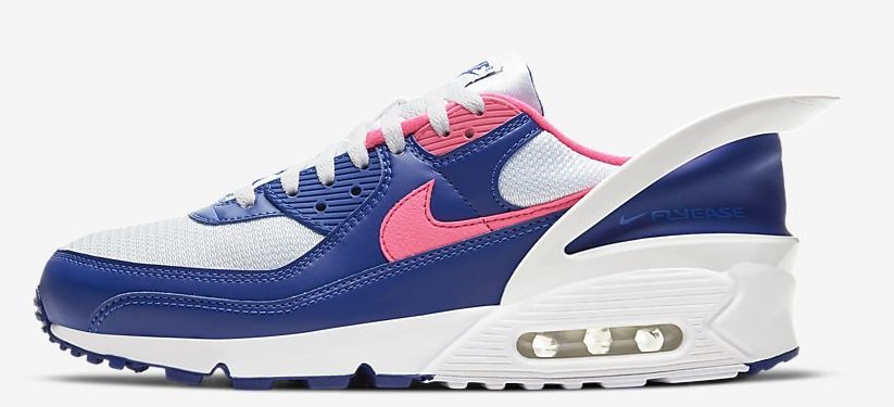 air max 90 pink and white