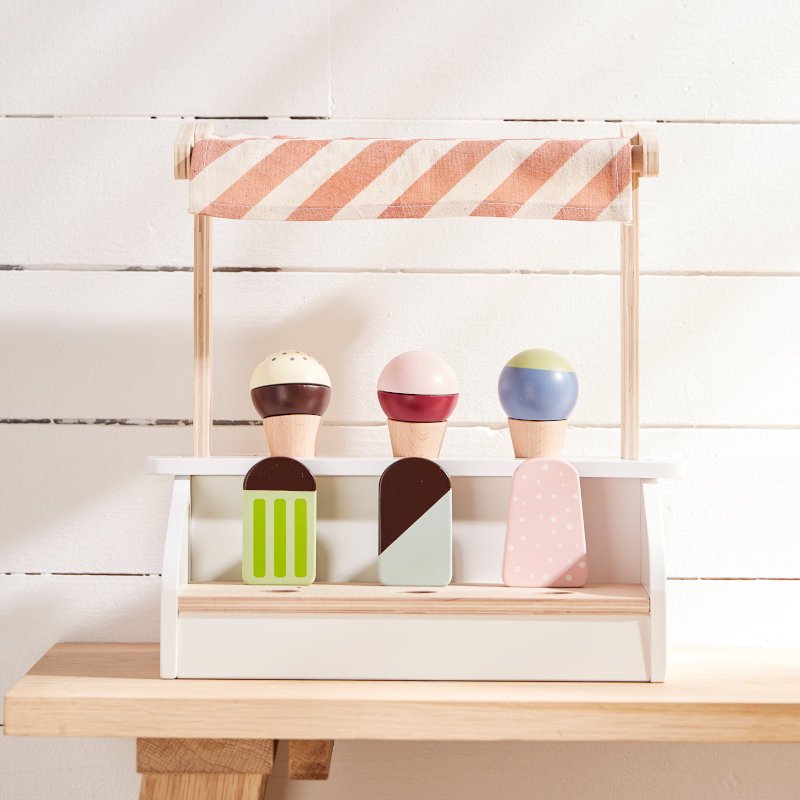 Kids Concept キッズコンセプト Ice Cream Table Stand アイスクリームスタンド木のおもちゃ ままごと インポート 子供服のセレクトショップ Lepuju ルプジュ