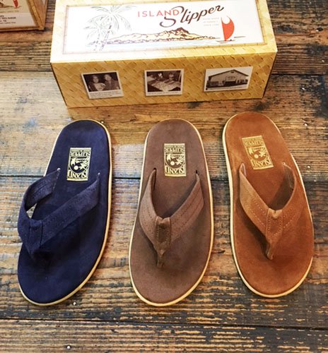 Pt3 ヌバックレザーサンダル メンズ Island Slipper Agreablement アグレアブルモン オンラインショップ