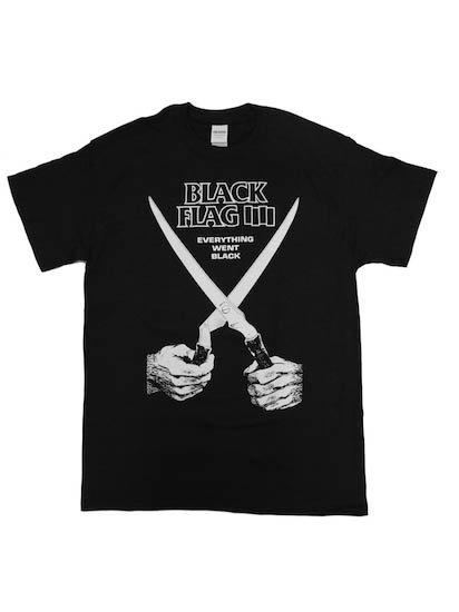 black flag everything went black shirt