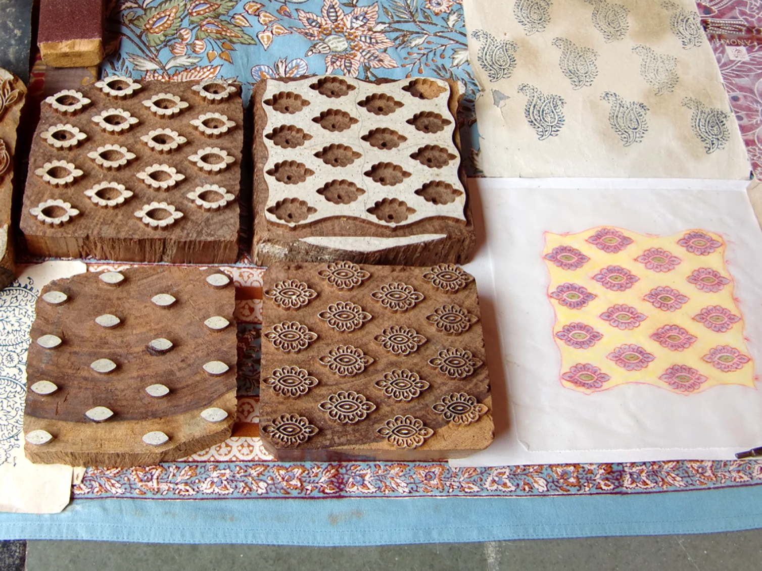 インドの伝統工芸「ブロックプリント」の魅力とは