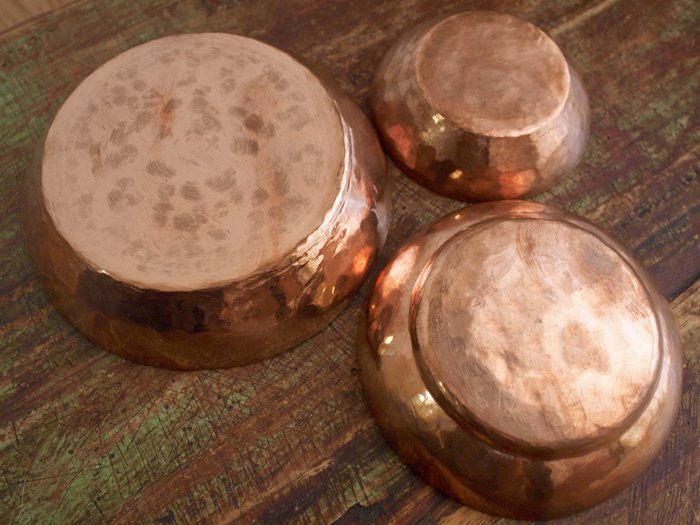 2022 小皿 銅 食器 銅装飾 ハンドバスボウル インドの銅装飾