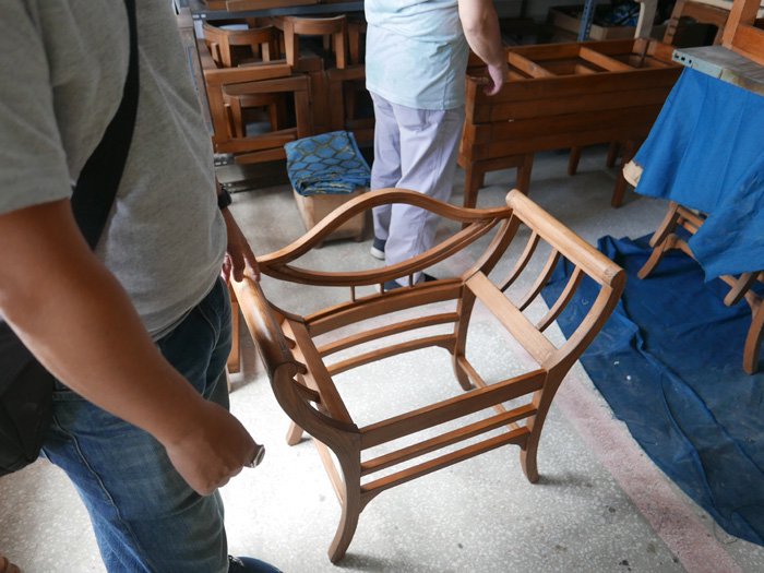 トルコ 革張り椅子 - 西洋民芸の店 グランピエ GRANPIE