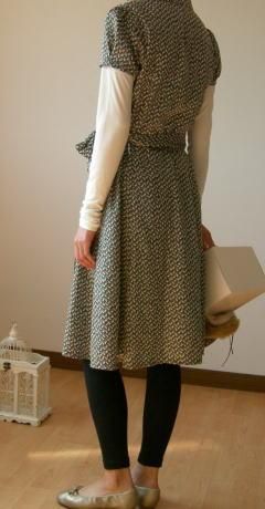 ラップワンピース 015 布と型紙のお店クルール