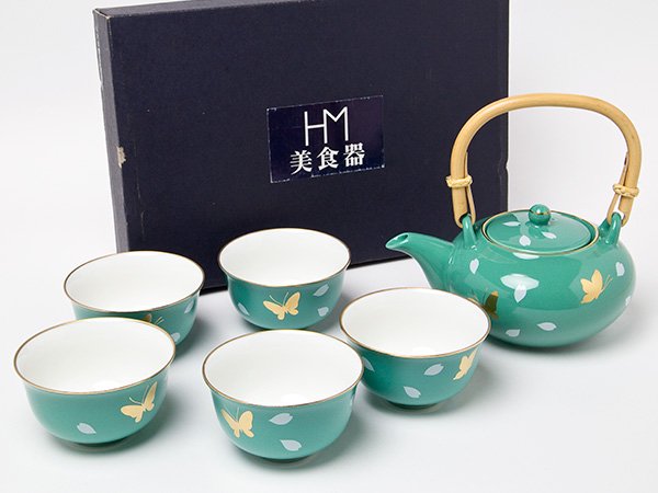 送料無料】ハナエモリ 急須・茶器セットお茶のふじい・藤井茶舗 - お茶