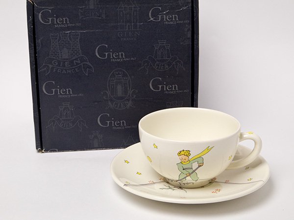 送料無料 Gien ジアン Le Petit Prince 星の王子様 モーニングカップ ソーサーお茶のふじい 藤井茶舗 お茶とお茶道具 お茶専門店 お茶のふじい