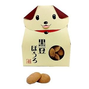 黒豆ぼうろ クロ坊 京都の和菓子 1708年創業 伊勢源六 たちばなや