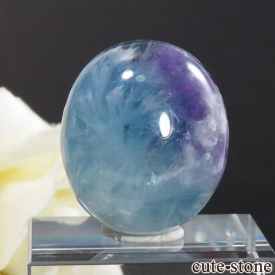 フェザーインフローライトのカボションルース 11.4g - cute stone -