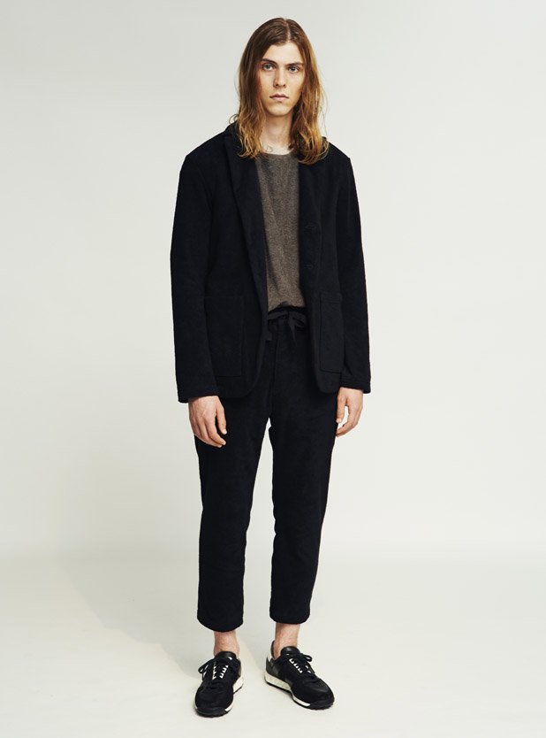 TFTP-1201  Tailored collar jacketTFIN-1203  5Change Cloth T-shirtTFBT-1202  Easy Pant
