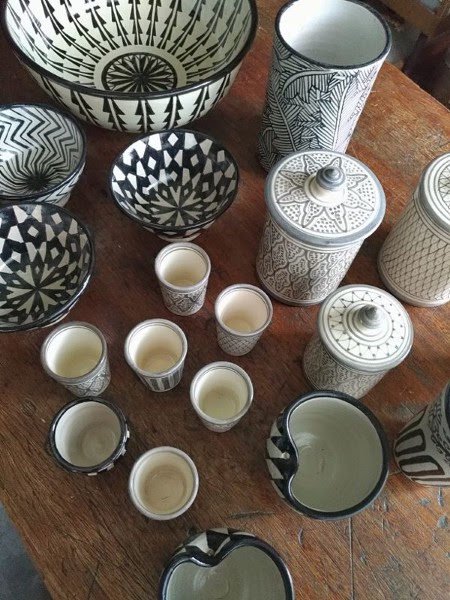 モロッコ陶器、モロッコ雑貨、サフィ、フェズ、