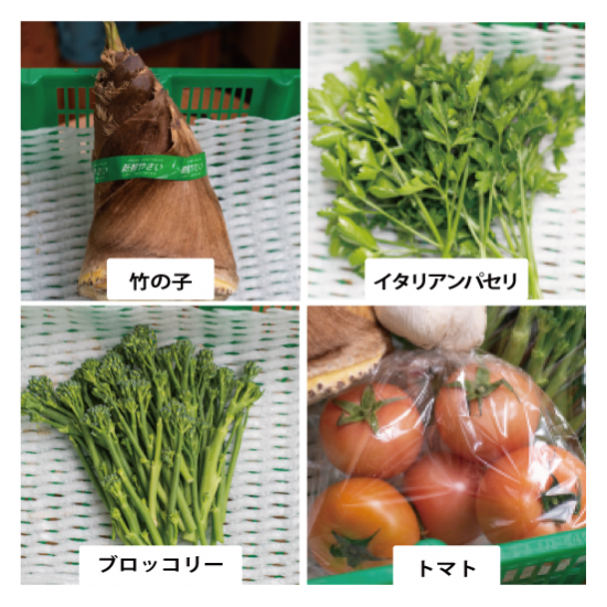 野菜 約4種類 アクアパッツァも作れる春夏の野菜セット 鹿児島の農家のお野菜直送いたします 天文館 まちの駅 ゆめりあ