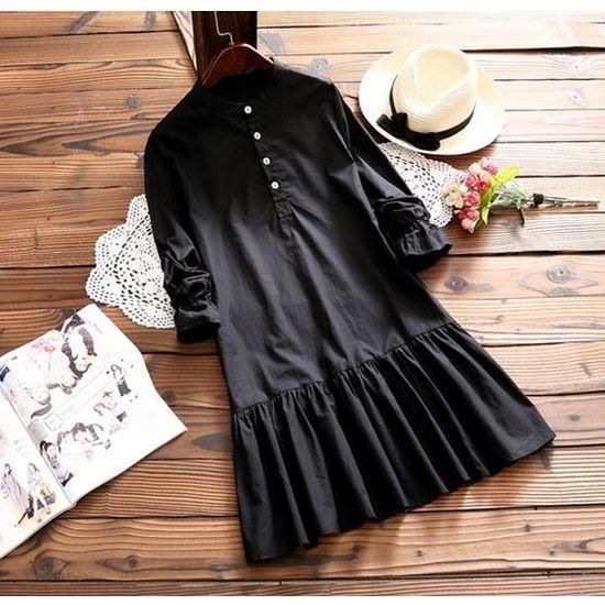 リゾート ワンピース ミニ 長袖 ゆったり 裾広がり シャツワンピ 前開き 黒 ピンク リゾートワンピース 通販 ドレスバケーション マキシ丈からミニまで ハワイ旅行に