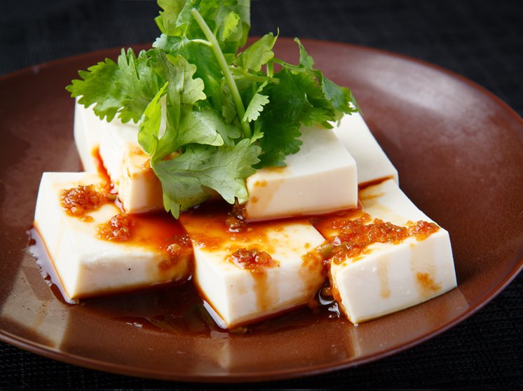 白かえしを使ったパクチー豆腐のイメージ画像
