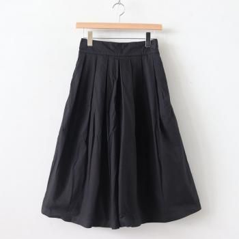 CULOTTES 40 COMBED TWILL #BLACK [A21501] _ HARVESTY | ハーベスティ