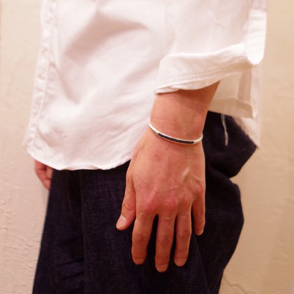 Scosha スコーシャ Wythe Cuff メンズシルバーカフ ブレスレット