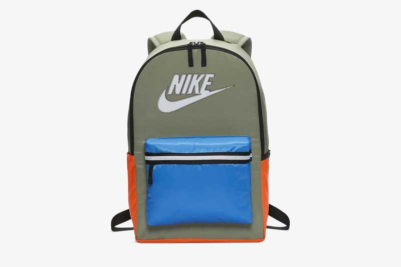blue nike backpack