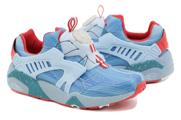 puma trinomic disc cyan