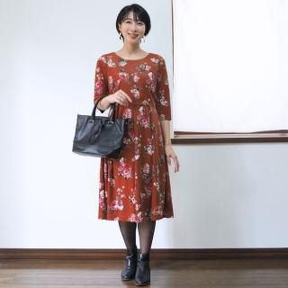 秋冬におすすめの厚手生地 Down To Earth アーミッシュワンピースのお店