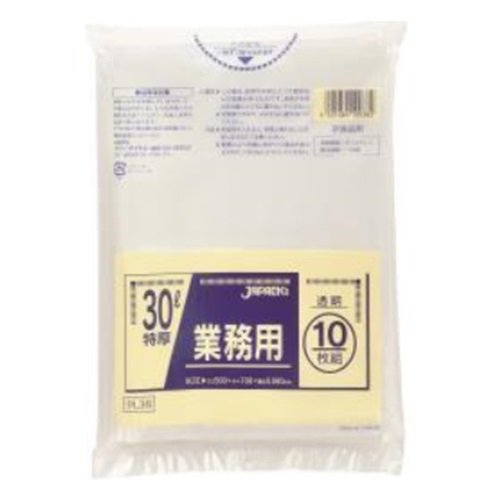 激安 Pl38 業務用重量物対応30l 透明0 08 Lldpe ジャパックス 業務