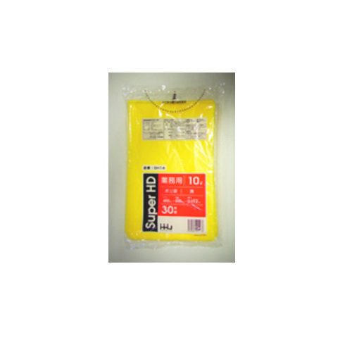 激安】HHJ GH14 ポリ袋 ゴミ袋 10L 黄 0.012 HDPE - 業務用消耗品の