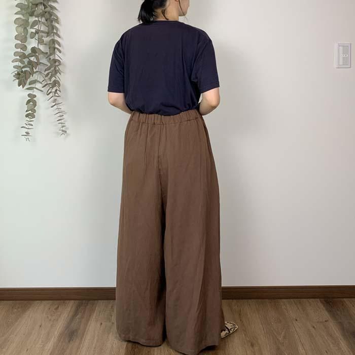 正規通販】PUTI PRICE/プチプライス タックギャザーパンツ