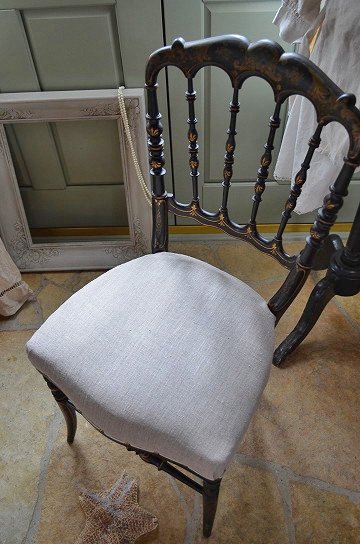 ブラックナポレオンチェア,アンティークチェア,アンティーク椅子,ナポレオン3世チェア,フレンチアンティーク家具,通販,販売3