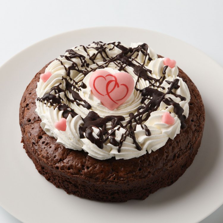 通販バースデーケーキ 濃厚チョコレートケーキ ガトーショコラ5号 誕生日ケーキ