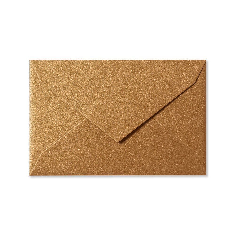 ミニメッセージカード用封筒 アンティークゴールド レター カード専門店 G C Press Online Shop
