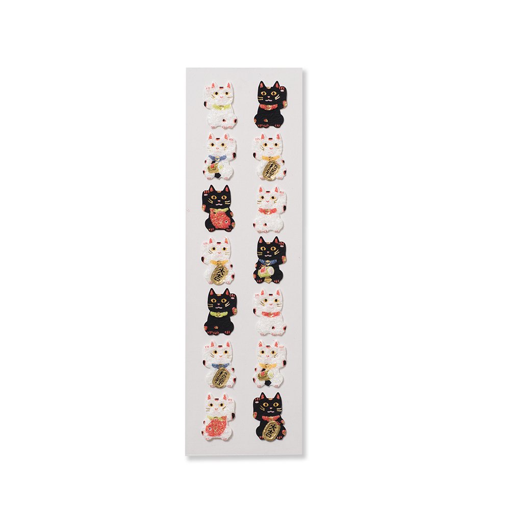 シール ふわふわ 招き猫 レター カード専門店 G C Press Online Shop