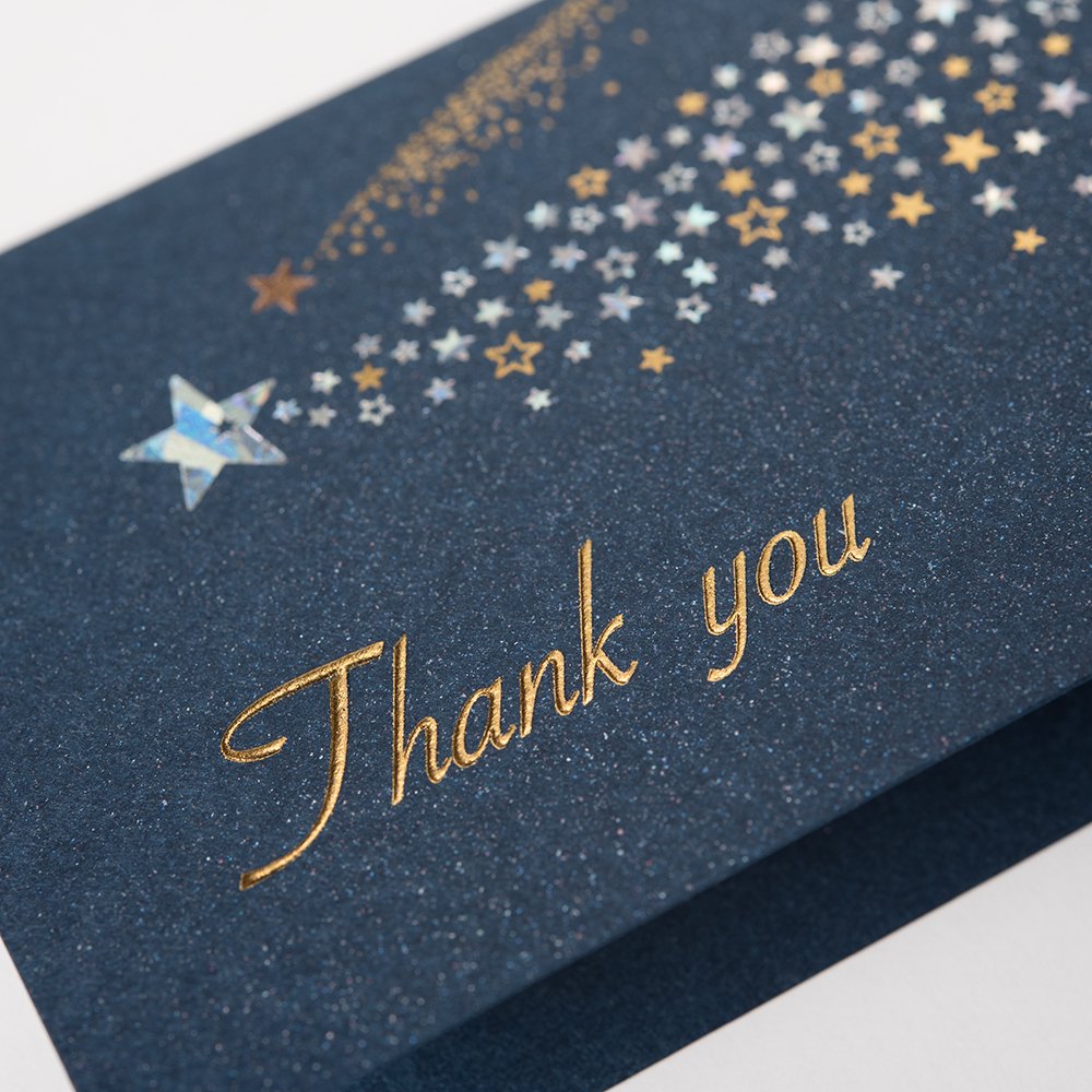 ミニカード 流れ星 Thank You レター カード専門店 G C Press Online Shop