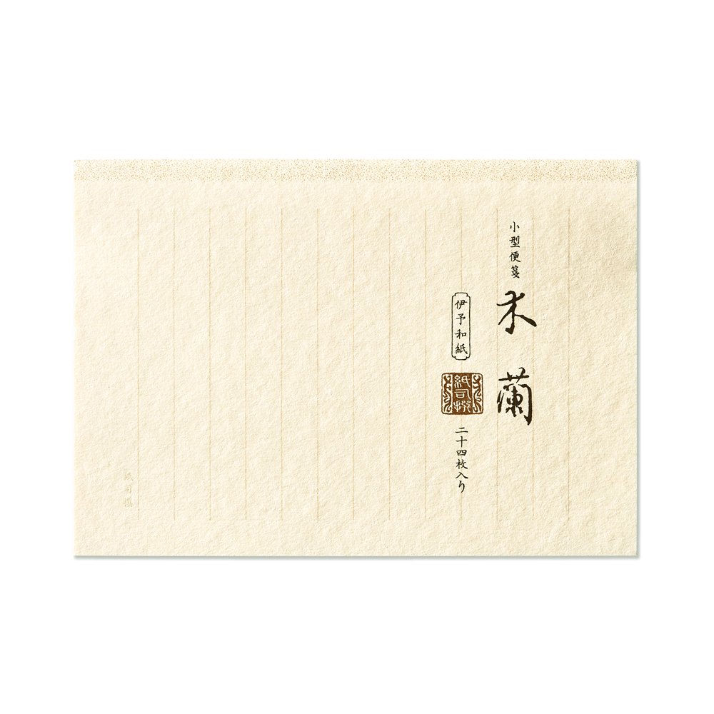 紙司撰 小型便箋 木蘭 便箋 封筒セット レター カード専門店 G C Press Online Shop