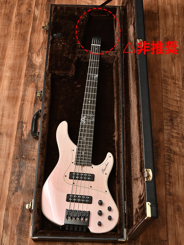 ChromaCast CC-BHC-KIT-3 ベースギター ハードケース with Pick Sampler エレキギター エレクトリックギター  （並行輸入） 並行輸入品