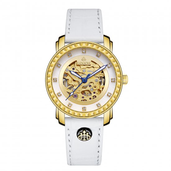 【LOBOR】ロバー PREMIER JARDINE WHITE 32mm 腕時計