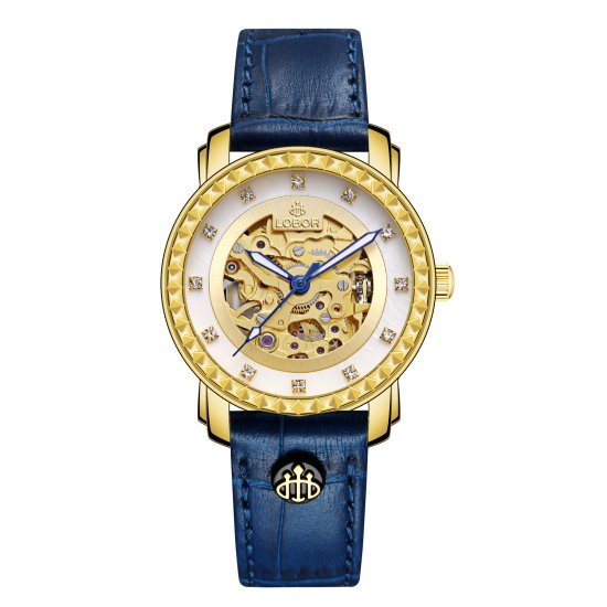 【LOBOR】ロバー PREMIER JARDINE BLUE 32mm 腕時計