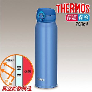 サーモス Jnl 602mtb 水筒 600ml メタリックブルー