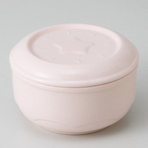 有田焼 ねぎっ庫 陶器 保存容器 ピンク