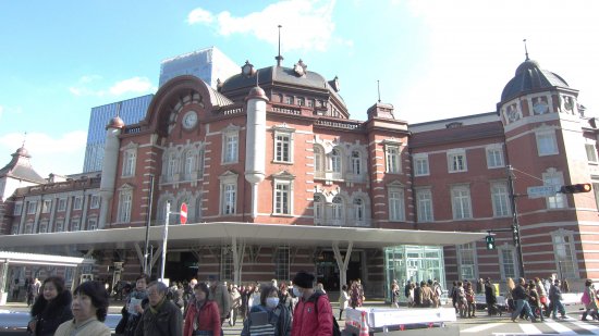 漫画背景 東京駅