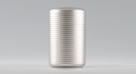 錫 茶筒 白上 白上加工 100g 商品番号：19-1