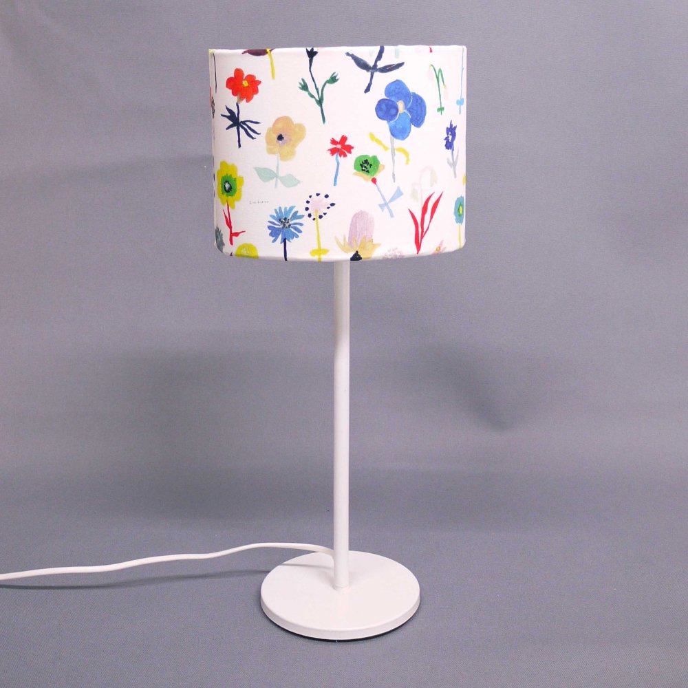 オリジナルテキスタイル 花 ランプシェード手作りキット Size S Original Textile Flower Lampshade Diy Kit S Creativeooo