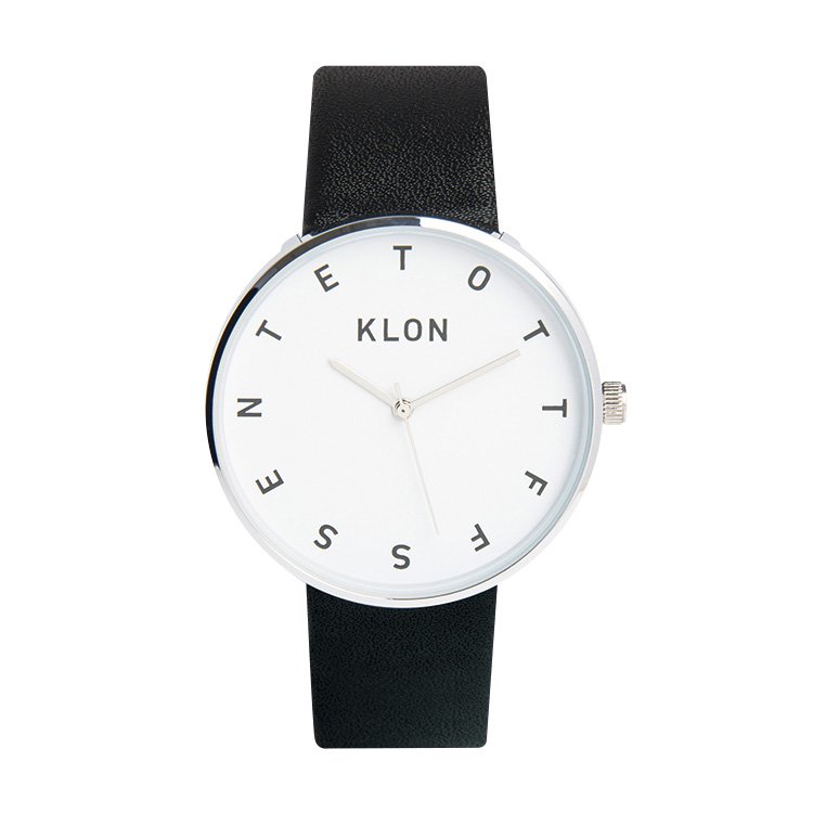 Klon Alphabet Time Black 腕時計