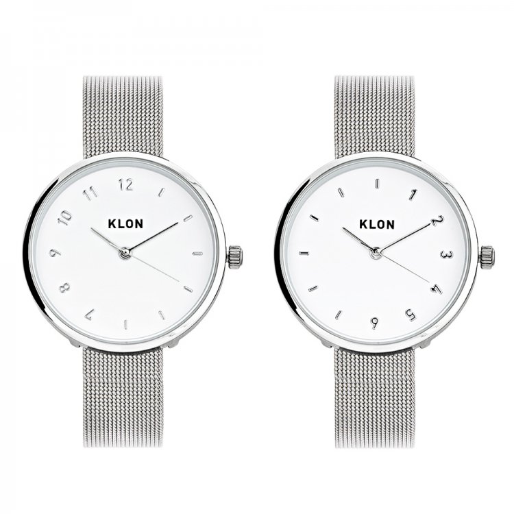 腕時計、ペアウォッチなどのモノトーンでシンプルアイテムを展開｜KLON 