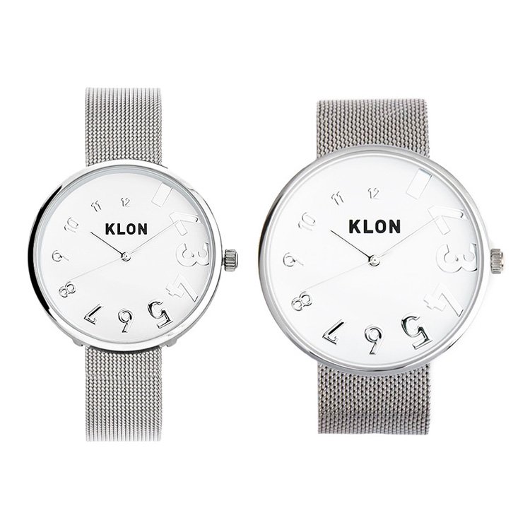 腕時計、ペアウォッチなどのモノトーンでシンプルアイテムを展開｜KLON 