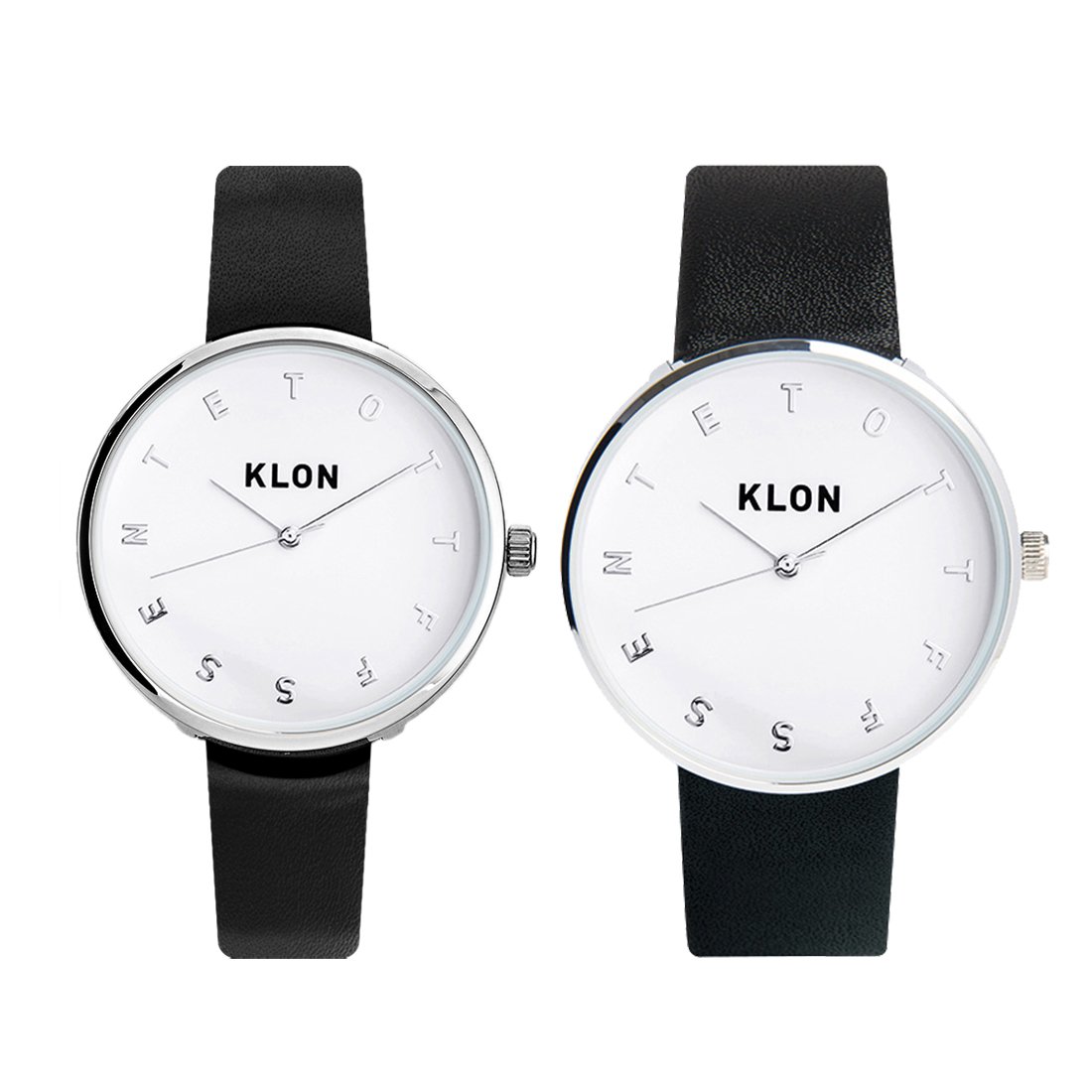 【組合せ商品】KLON ALPHABET TIME BLACK Ver.SILVER (33mm×40mm)
